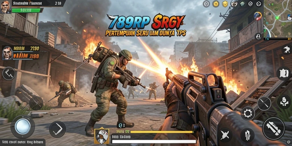 Gameplay TPS seru dalam 789RP dengan aksi mendebarkan.