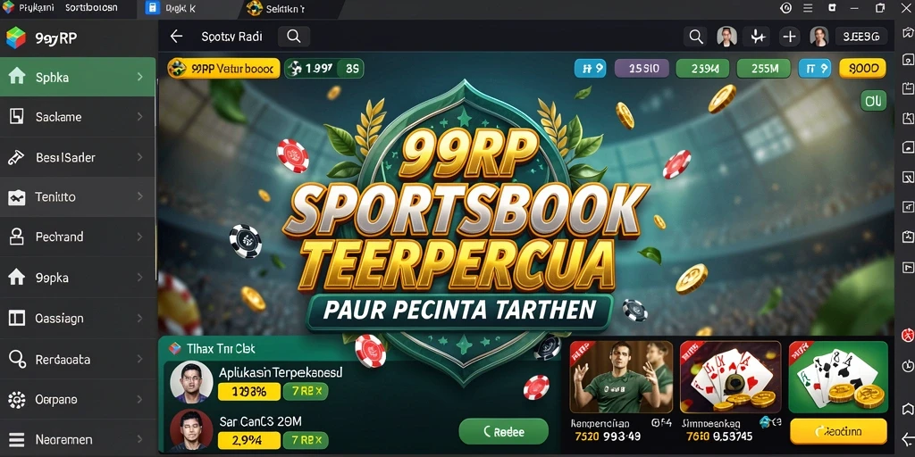 Tangkapan layar menampilkan pengalaman taruhan live di 99RP.