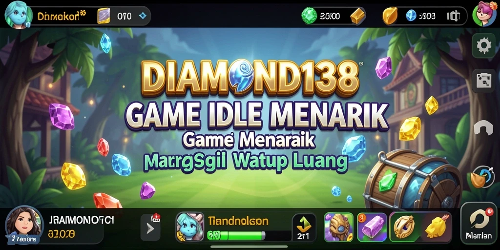 Tampilan menarik dari gameplay DIAMOND138 dengan mekanisme Idle yang seru.