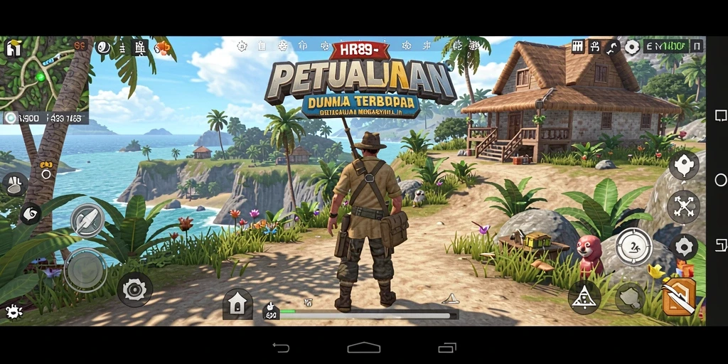 Tampilan gameplay <strong>HR89</strong> yang mengesankan dalam dunia terbuka.