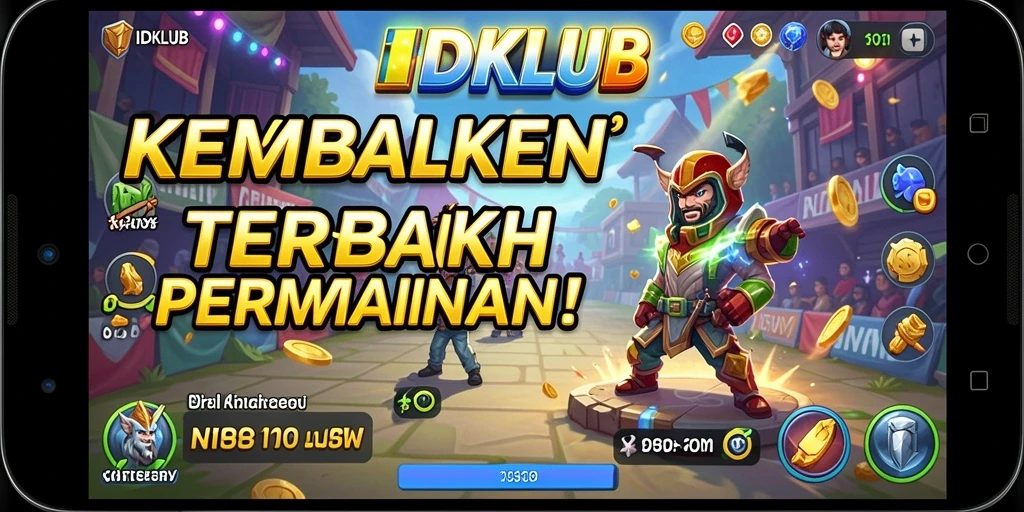 Tampilan gameplay IDKLUB yang seru dan penuh strategi.