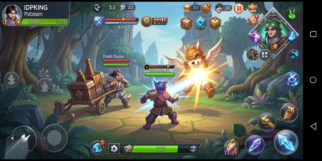 Tampilan menarik dari gameplay <strong>IDPKING</strong> yang menampilkan strategi mendalam.