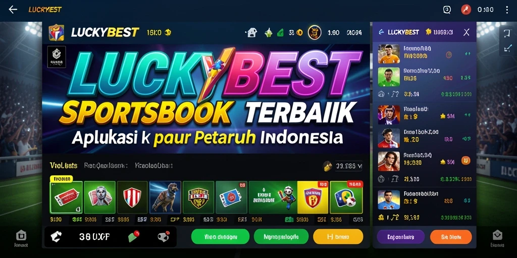 Tampilan menarik dari gameplay LUCKYBEST dalam taruhan olahraga.