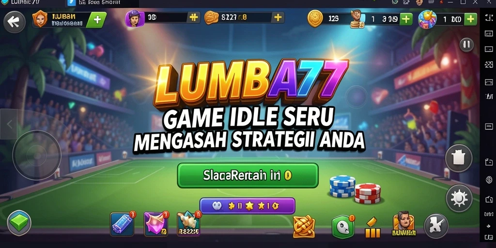 Screenshot gameplay LUMBA77 menampilkan aksi seru dan mendebarkan.