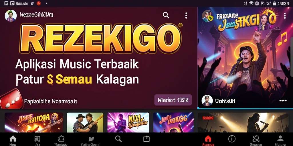 Tampilan gameplay yang interaktif dan menarik dari REZEKIGO.