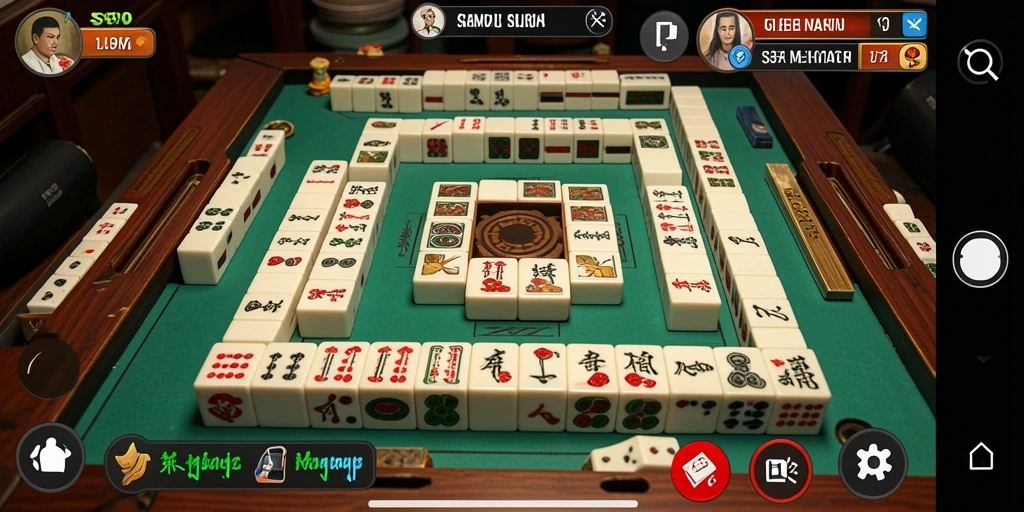 Tampilan screenshot S80 menampilkan gameplay menyenangkan Mahjong.