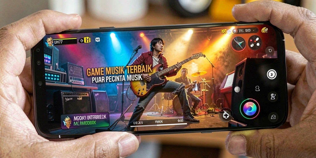 Tampilan gameplay UH77 yang interaktif dan menyenangkan.